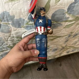 Marvel Heroic Shield Bearer in Red, Blue, and White Pen